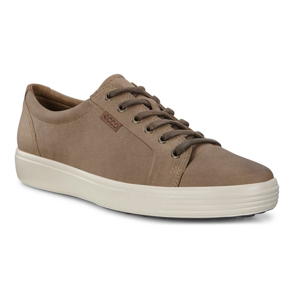 Tenis Hombre - ECCO Soft 7S - Marrom - XWR273986